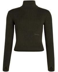 Patou - Ribbed Roll-Neck Sweater - Lyst