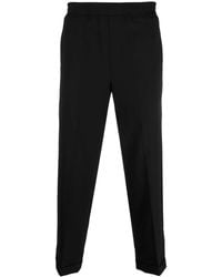 Neil Barrett - Black Virgin Wool Blend Trousers - Lyst