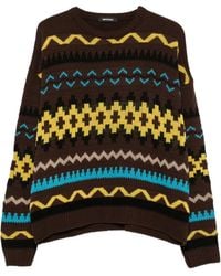 Imperial - Intarsia-Knit Sweater - Lyst