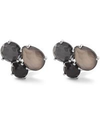 Ippolita - Sterling Silver Rock Candy® Black Tie Multi-stone Cluster Earrings - Lyst