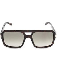 DSquared² - Tortoiseshell-Effect Square-Frame Sunglasses - Lyst