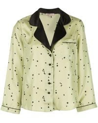 Morgan Lane Kinsley Pyjama Shirt - Green
