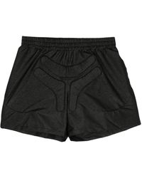 Walter Van Beirendonck - Space Logo-Embossed Track Shorts - Lyst