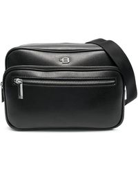 Baldinini - Logo-Plaque Leather Belt Bag - Lyst