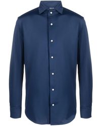BOGGI - Long-Sleeve Jersey Shirt - Lyst
