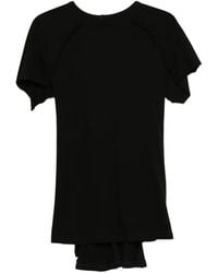 Yohji Yamamoto - Layered Short-Sleeve T-Shirt - Lyst