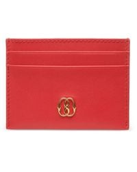 Bally - Logo-plaque Leather Cardholder - Lyst