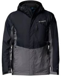 Columbia - Hooded Colour-Block Jacket - Lyst