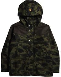 A Bathing Ape - Camouflage-Pattern Hooded Jacket - Lyst