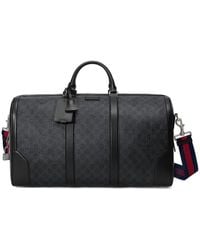 Gucci Reisetasche mit Monogrammmuster - Schwarz
