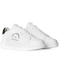 KARL LAGERFELD - Baskets Kapri Maison À Logo Imprimé - Lyst