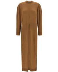 DARKPARK - Gia Front-Split Long Sweater - Lyst