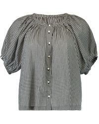 Doen - Top June A Cuadros Gingham - Lyst