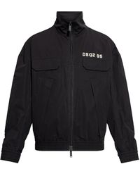 DSquared² - Giacca Con Stampa - Lyst