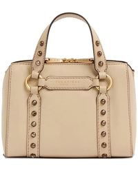 The Bridge - Laura Wow Studded Leather Tote Bag - Lyst