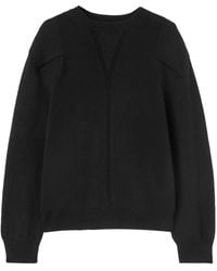 Jil Sander - Round-Neck Wool-Blend Jumper - Lyst