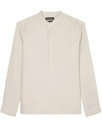 Marc O' Polo - Band Collar Henley Shirt - Lyst