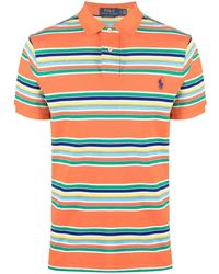 Polo Ralph Lauren - Stripe-print Polo Shirt - Lyst