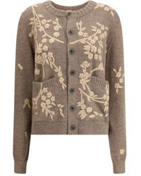 BAZISZT - Cardigan Blossom - Lyst