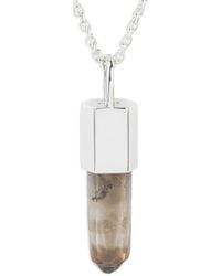 Parts Of 4 - Talisman Halskette Aus Sterlingsilber Mit Rauchquarz - Lyst