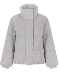 DUNO - Diana C Quilted High-Neck Jacket - Lyst