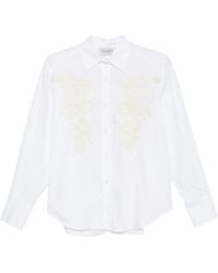 ERMANNO FIRENZE - Embroidery Shirt - Lyst