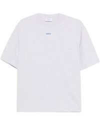 Off-White c/o Virgil Abloh - Short-Sleeved Crew-Neck T-Shirt - Lyst