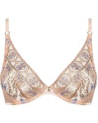 Aubade - Sound Of Heart Embroidered Underwired Bra - Lyst
