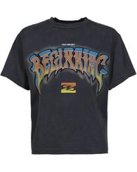 JUN/NAKAYAMA - Graphic-Print Box-Fit T-Shirt - Lyst