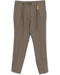 Manuel Ritz - Drawstring Linen Trousers - Lyst