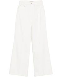 Officine Generale - Jeans Met Wijde Pijpen - Lyst