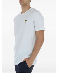Lyle & Scott - Logo-Embroidered Cotton T-Shirt - Lyst