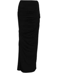 Entire studios - Maxi Draped Skirt - Lyst