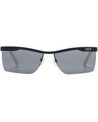 Off-White c/o Virgil Abloh - Rimini Rectangle-frame Sunglasses - Lyst