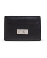 MM6 by Maison Martin Margiela - Signature Numbers Motif Leather Cardholder - Lyst