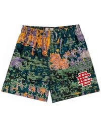 Eric Emanuel - Logo-Print Track Shorts - Lyst
