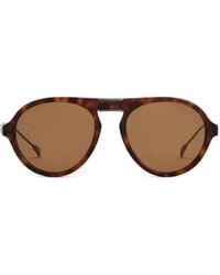Tod's - Round-Frame Sunglasses - Lyst