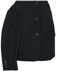 Enfold - Minijupe Cintrée À Design Asymétrique - Lyst