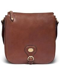 The Bridge - Isadora Leather Zip-Fastening Shoulder Bag - Lyst