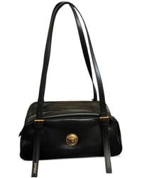 Versace - Medusa-Plaque Leather Shoulder Bag - Lyst