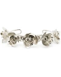 Jennifer Behr - Floral-Embellished Cuff Bracelet - Lyst