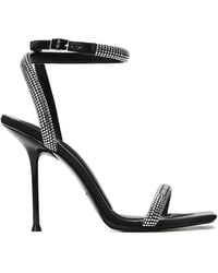 Alexander Wang - Julie Sandalen Mit Kristallen 105Mm - Lyst