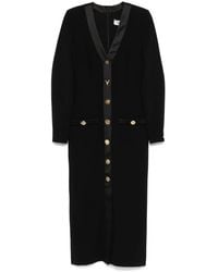 Nissa - V-Neck Midi Dress - Lyst