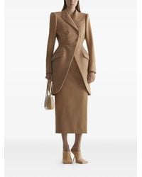 Mugler - Double-Breasted Coat - Lyst