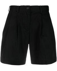 Totême - Pantalones cortos de vestir con pinzas - Lyst