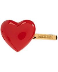 Moschino - Heart-Motif Hair Clip - Lyst