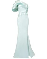Gaby Charbachy - One-Shoulder Mermaid Gown - Lyst