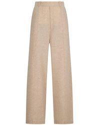 Not Shy - Eliana Wide-Leg Cashmere Trousers - Lyst