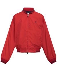 Versace - Zip-Up Bomber Jacket - Lyst