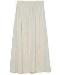 Marc O' Polo - Falda larga con abertura en el dobladillo - Lyst